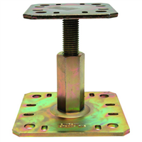 Pied poteau réglable hauteur 100 à 150 mm Simpson Strong-Tie PPRC