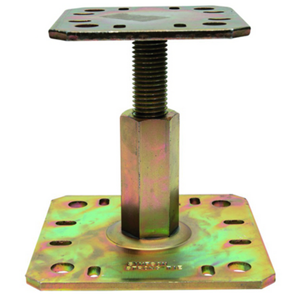 Pied poteau réglable hauteur 100 à 150 mm Simpson Strong-Tie PPRC
