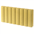 Bordure de jardin en béton Ovaline - couleur Paille - 50 x 24 cm - Épaisseur 6 cm