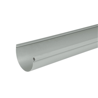 Gouttière demi-ronde Nicoll LG25 Sable - développé 250 mm x 2 M