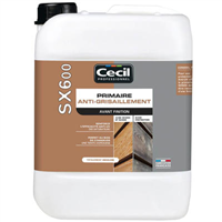 Primaire anti-grisaillement incolore SX 600 pour bois extérieurs 104126