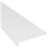 Planche de rive en équerre - PVC blanc - 200,00 MM x 6,00 M