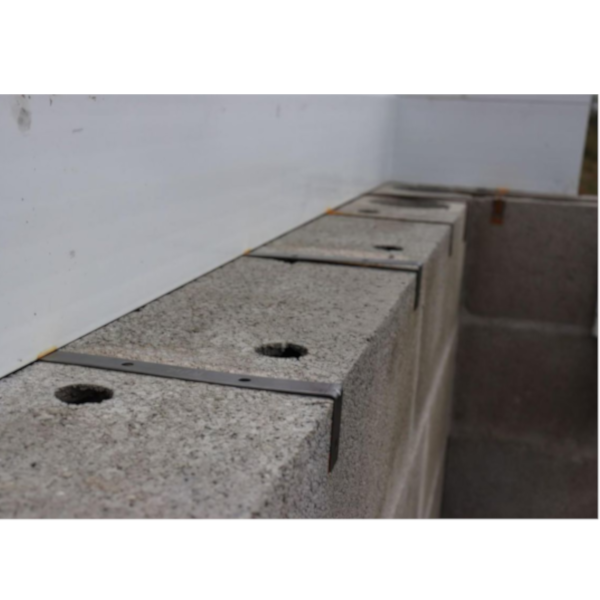 Entretoise pliée Charvin BAT EPS 20 Alu pour coffrage Cofra'Vit