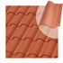 Tuile en terre cuite TB-12 Tejas Borja - Nature rouge - 439 MM x 260 MM