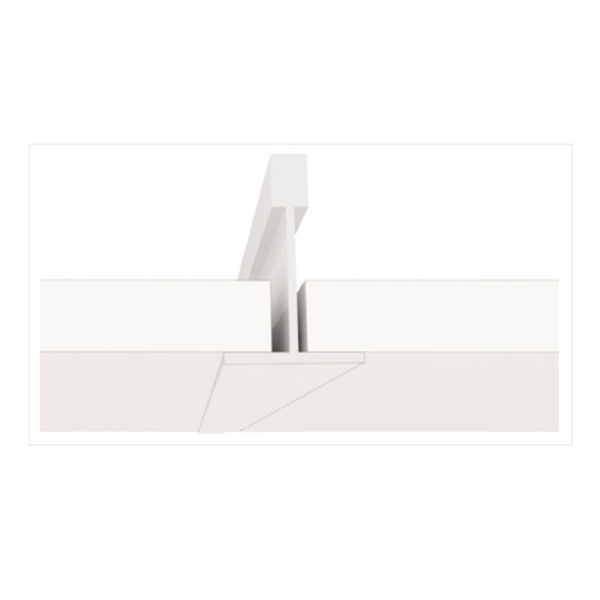 Dalle de plafond démontable à Bords droits (A) - Knauf Danoline Pixel - Blanc - 600 MM x 600 MM