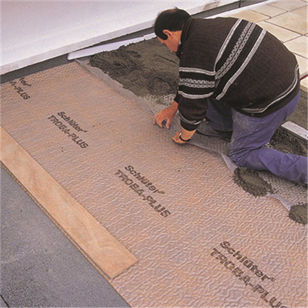 Natte de drainage balcon/terrasse - TROBA PLUS 8 - 1,00 M x 12,50 M - surface 12,50 M²