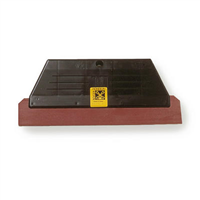 Raclette de faïencier Mondelin polystyrène et caoutchouc dur - 28 cm