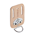 Porte-marteau ceinture Jouanel largeur 6 cm cuir marron anneau pivotant