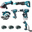 ensemble de machines électroportatives