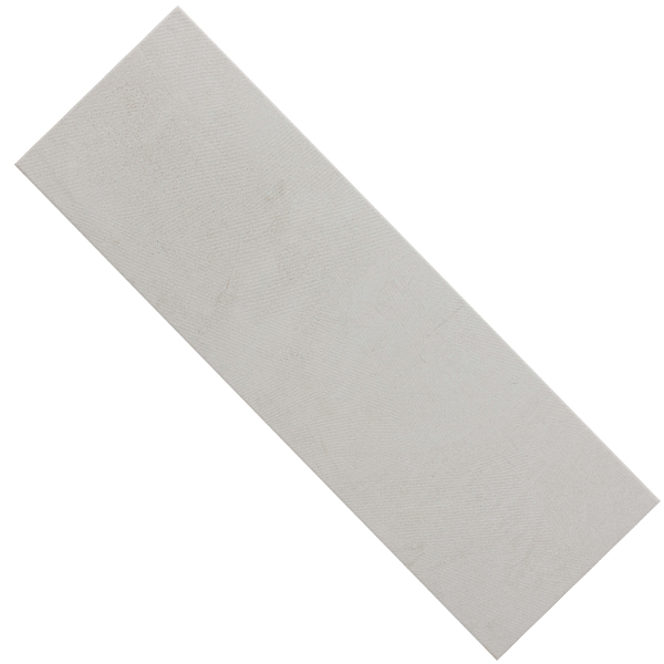 Faïence murale effet "béton gratté" SOUL - Blanco - 20 CMx60 CM ép.8,5 MM