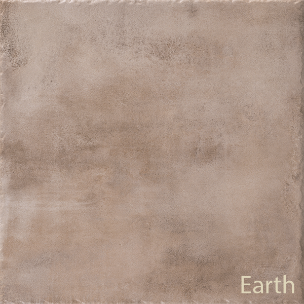 Carrelage extérieur effet béton Edilis Steamtech - 60 CM x 60 CM - ép. 20 MM - Earth