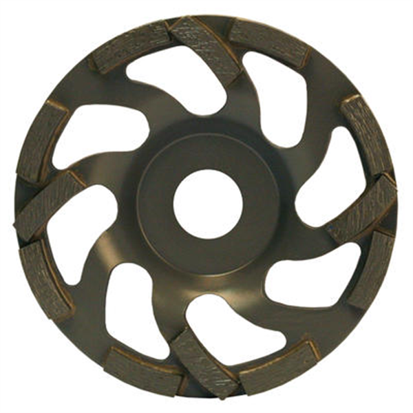 Plateau diamant ponçage béton époxy PNZ125 Ø125mm Alésage 22,23mm