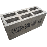 Bloc béton rectifié à emboîtement - B40 - 500 x 200 x 250 mm