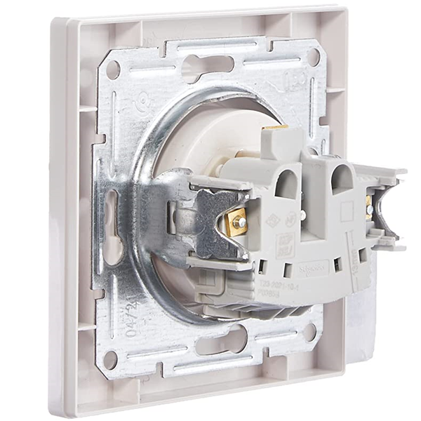 5 prises de courant 2P+T Schneider Asfora - blanc - 16 A - 230 V