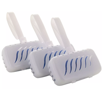 Bloc désodorisant pour cuvette de WC - parfum Océan - lot de 3