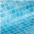 Mosaïque en émaux de verre grip Bleu clair - 2,5 x 2,5 cm - trame 31,2 x 49,5 cm
