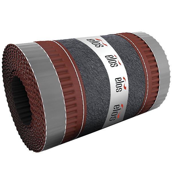 Closoir de faîtage ventilé Elos bande polypropylène 380 MM x 5 M -