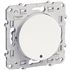 Poussoir lumineux Schneider Odace- LED bleue - blanc - 10A 250V