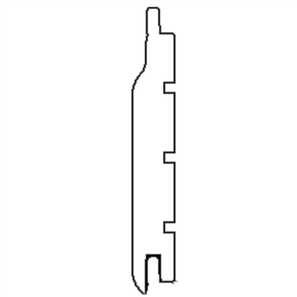 Bardage bois Douglas GIMEO - Traité Classe 3 marron - 125 x 21 mm - longueur 4 m