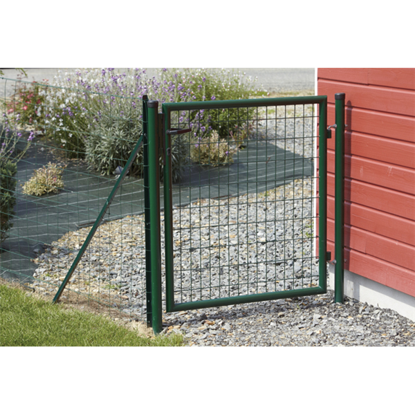 Portillon grillagé Eco Garden double sens Largeur 1m Hauteur 1,5m Vert