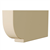 Larg. 90 MM x Haut. 250,00 MM - Long. 600,0 MM - Sable