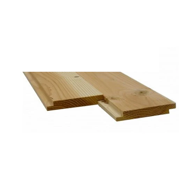 Volige mi-bois sapin rabotée 1 face - Traitée Classe 2 Incolore - 15 MM x 180 MM - L.3,90 M