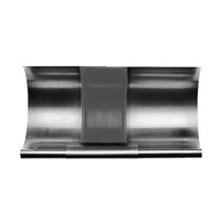 Élément de dilatation avec baguette en zinc Rheinzink pour gouttière de développé 333 MM