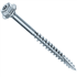 Vis Rocket Tirefond tête hexagonale Torx zingué partiel 10x240mm