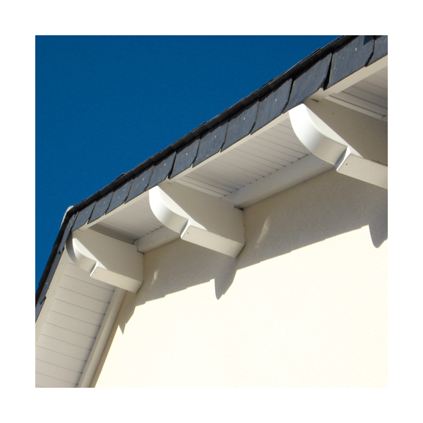 Protège panne Bourgogne 110 MM/250,00 MM/600,0 MM - Blanc