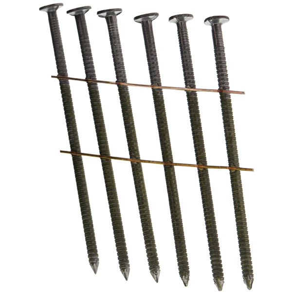 Clou cranté 16° en rouleau Haubold pour cloueur RNC - 2,5 x 50 mm