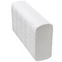 Essuie-mains plié en Z - 21,6 x 23 cm - 25 cartouches de 150 formats