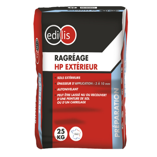 Ragréage HP Edilis pour sols extérieur sac de 25 kg