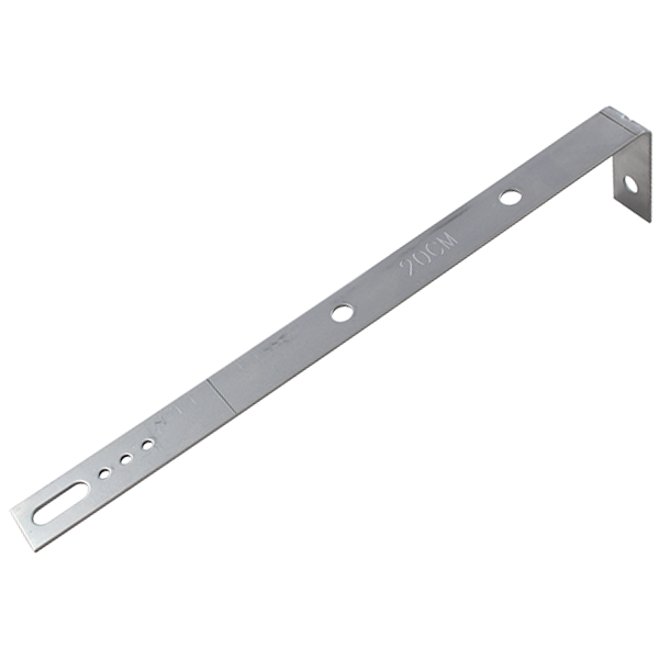 Entretoise 20 cm pliée pour serre joint de mur : EPS20C