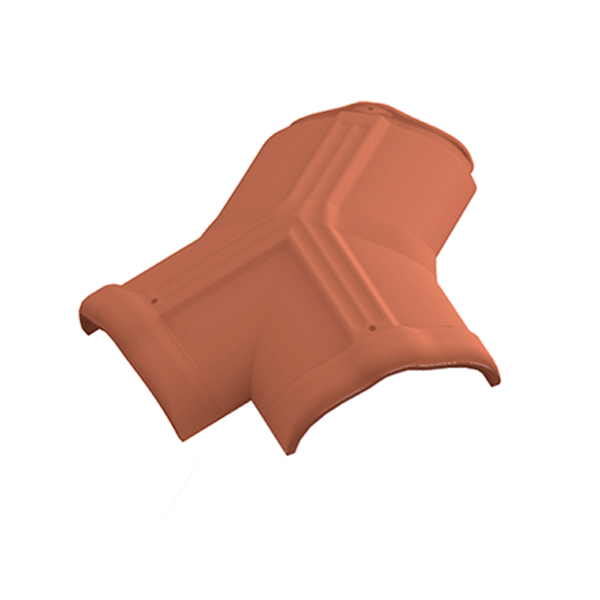 Poinçon 3 voies circulaire Tejas Borja - Nature rouge - 375 MM x 230 MM