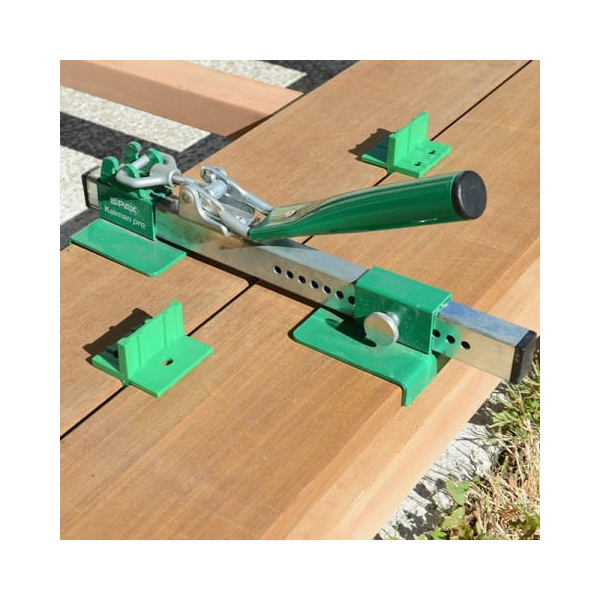 Redresseur de lame de terrasse - Kaiman Pro Spax - coffret avec serre-lame et espaceurs 4 - 5 - 6 - 7 mm 4009409872009