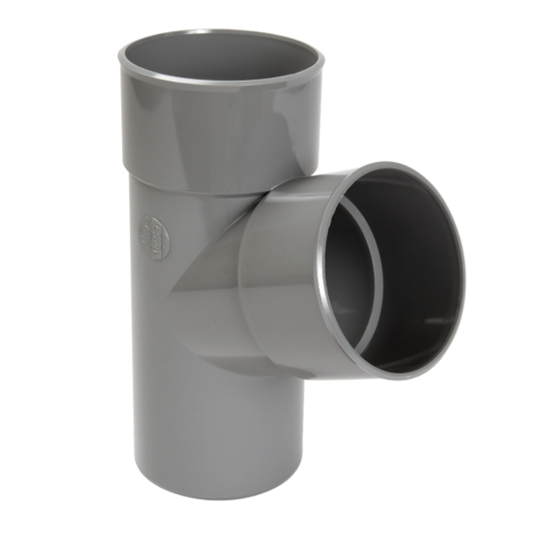 Culotte PVC simple Mâle-femelle - Coudée à 67°30 - Diamètre 50 mm - Nicoll