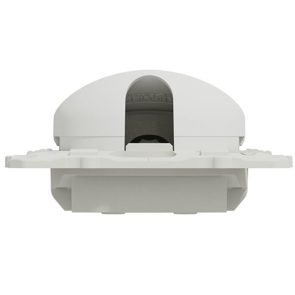 Sortie de câble Schneider Odace - blanc - câble de 6 à 12 mm² - 16 A