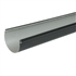 Gouttière demi-ronde Nicoll LG25 Anthracite - développé 250 mm x 2 M