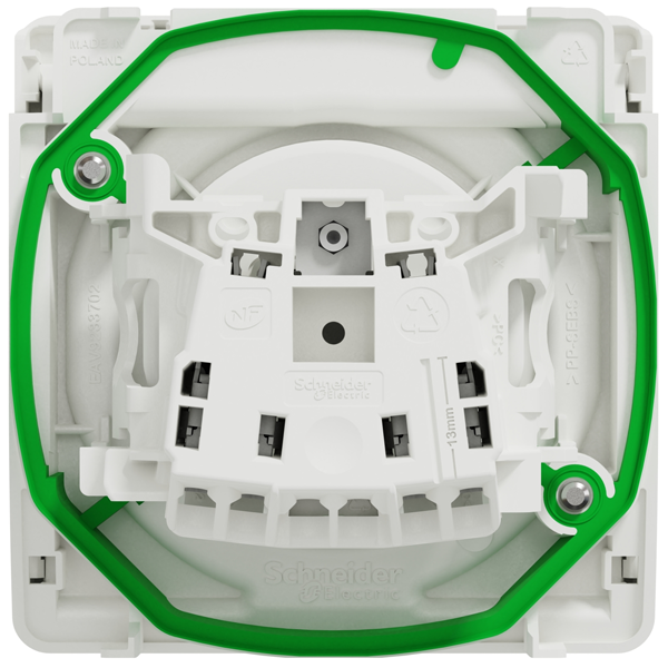 Prise de courant 2P+T Schneider Mureva Styl blanc 16A 250V