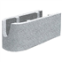 Bloc béton à bancher courbe Varibloc Alkern - Grand rayon - 500 MM x 200 MM x 200 MM