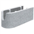 Grand rayon - 500 x 200 x 200 mm Ht. 200 mm - L. 500 mm - Ép. 200 mm