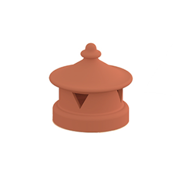 Lanterne universelle Tejas Borja pour tuile - Ø 130 mm - Nature Lamalou