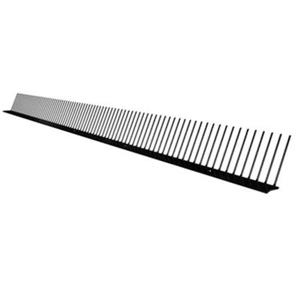 Closoir rigide pour ventilation basse et protection 1 m x 75 mm - Rouge