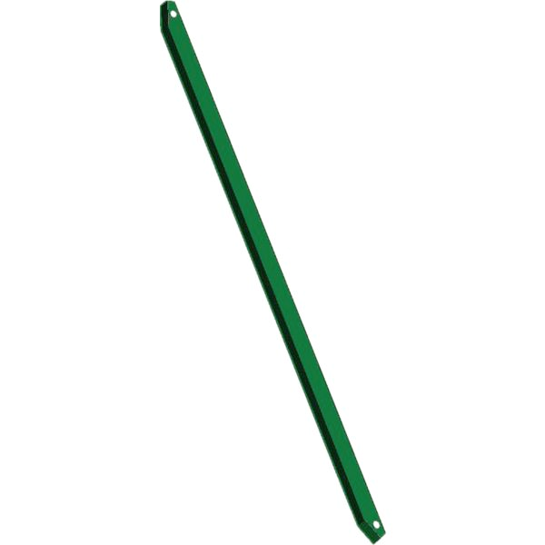 Jambe force plastifiée poteau clôture grillage souple Dirickx 2,25 mvert