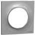 Plaque de finition simple Schneider Odace Styl - coloris aluminium