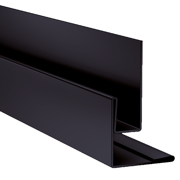 Profilé d'angle sortant et de retour tableau Hardie VL Plank - alu Gris anthracite - 3,00 M