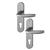 Alu aspect inox - Percement Cylindre (pour les portes d'entrée et les portes de