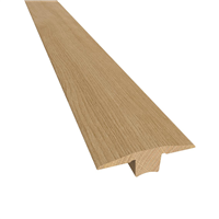 Barre de seuil en T - Naturel vernis mat - 1,7x5,8 cm - L. 2,40 ml - longueur 2.4 m