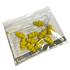 Embouts à ailettes de rechange pour protection auditive EarTech Access - Large Jaune - sachet de 5 paires