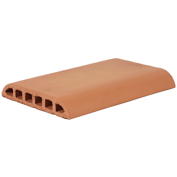 Chaperon plat en terre cuite Terreal CH01 - Rose Languedoc - 40 x 28 x 5 cm